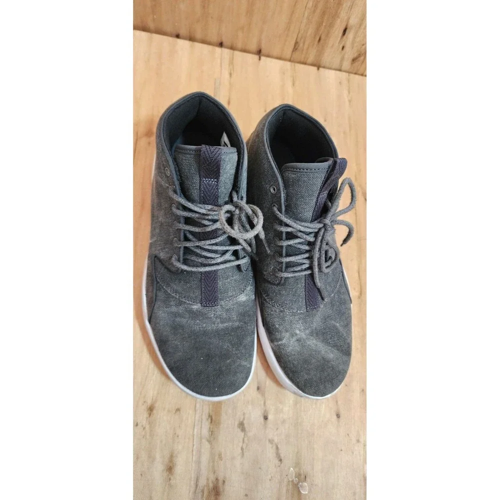 Jordan Eclipse Canvas Chukka Men’s Size 10 Dark Grey Anthracite Woven Sneakers